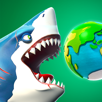 Hungry Shark World Logo